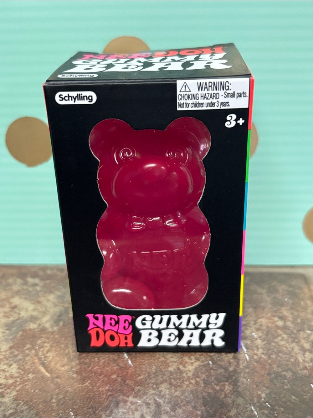 Needoh Gummy Bear Squishy Toy